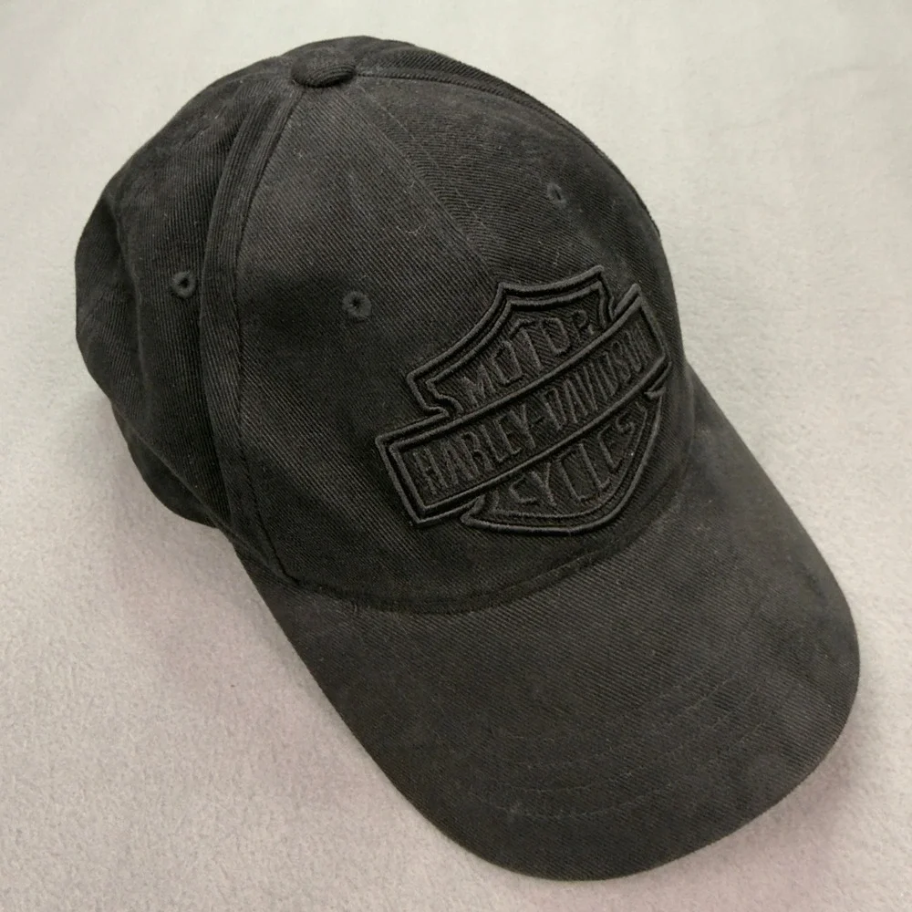 Harley-Davidson Baseball Cap One Size Black Bar & Shield Logo 99415-16VM